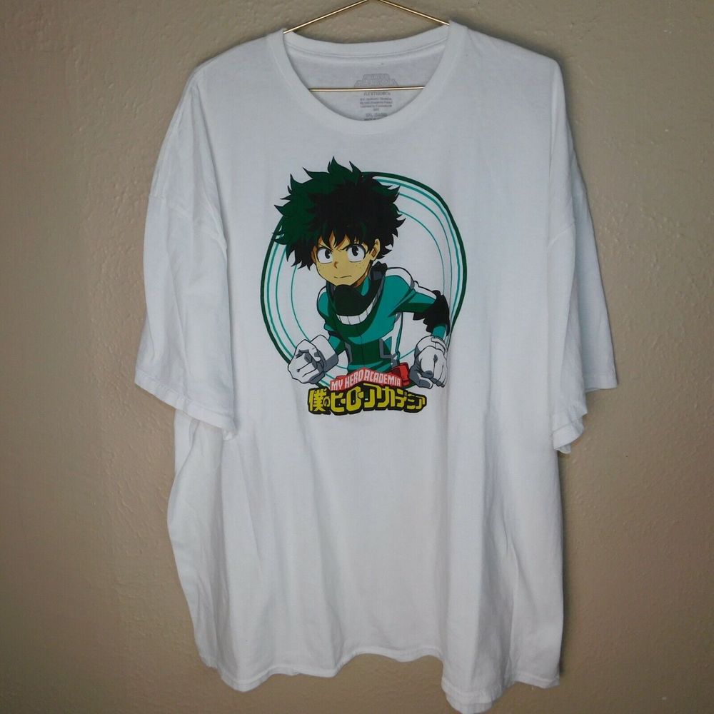 My Hero Academia Tee Shirt Adult 3XL Anime Cartoon Action Graphic